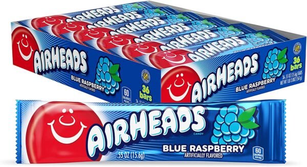 Airheads Blue Raspberry 36 stuks