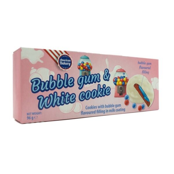 Bubblegum & White Cookies