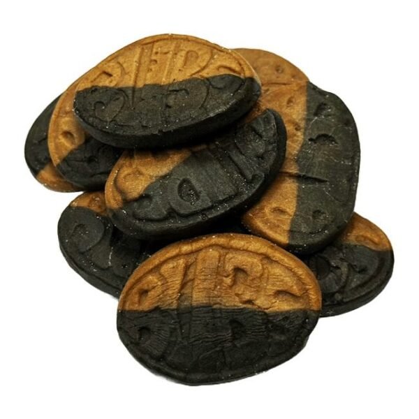 Bubs Toffee Liquorice Ovals 250 gram