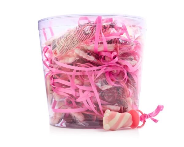 Pink Baby Minifoot Silo 50 stuks