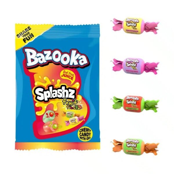 Bazooka Splashz Fruit Fiesta