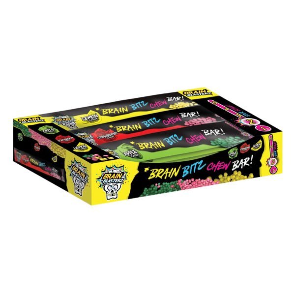 Brain Blasterz Bitz Chew Bar 24 stuks