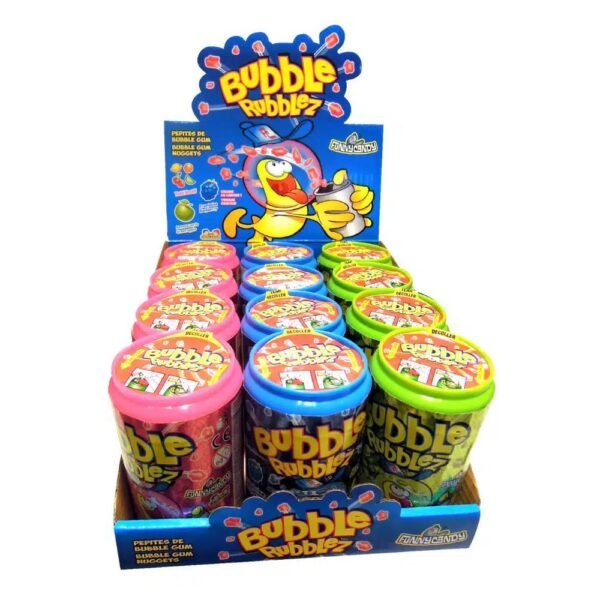 Bubble Rubblez Gum Display 12 Stuks
