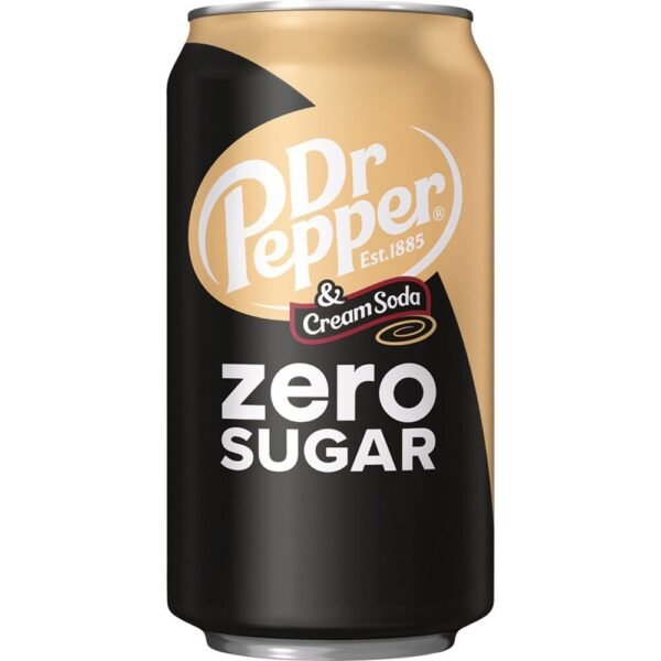 Dr Pepper Zero Cream Soda