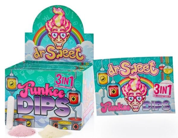 Dr. Sweet Funkee Dips, 24 stuks