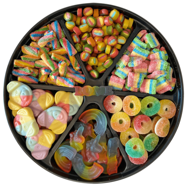 Rainbow Candy Platter