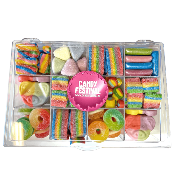 Rainbow Candy Box