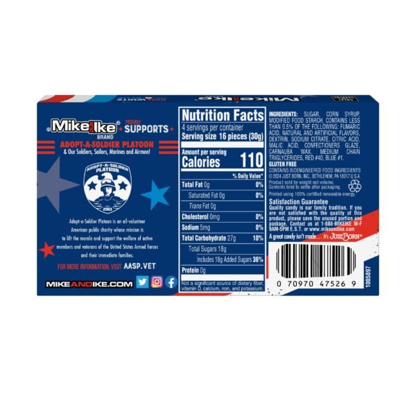 Mike & Ike Red White and Blue Box - Afbeelding 2