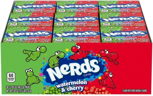 Nerds Watermelon & Cherry 36 stuks - Afbeelding 2