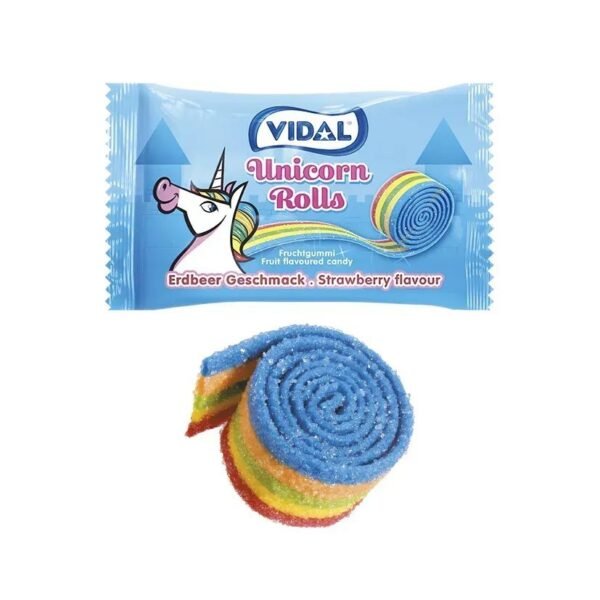Vidal Unicorn sour rolla belts