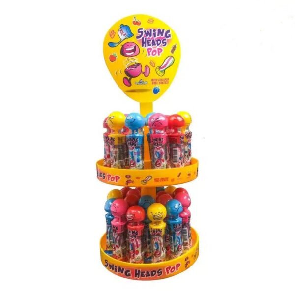 Swing Head Lolly Pop Display 36 stuks
