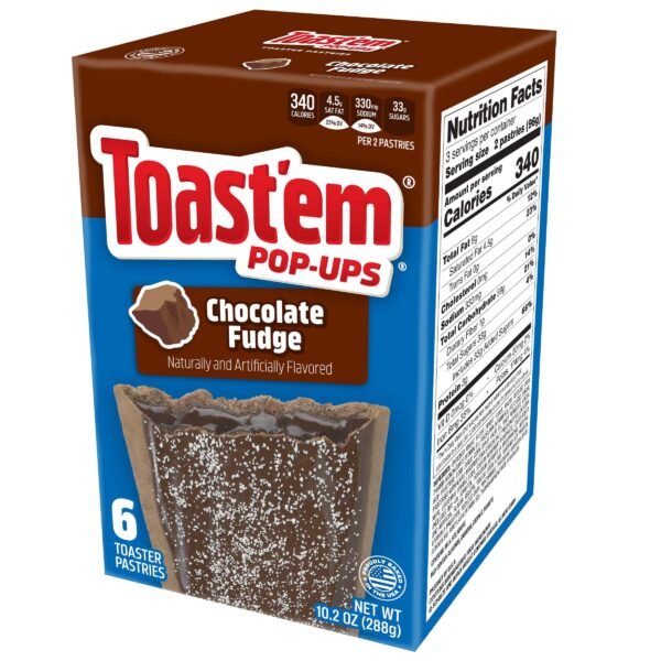 Toast’em Pop-Ups Frosted Chocolade Fudge