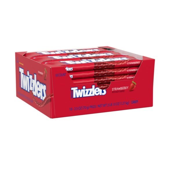 Twizzlers Twist Strawberry display 18 stuks