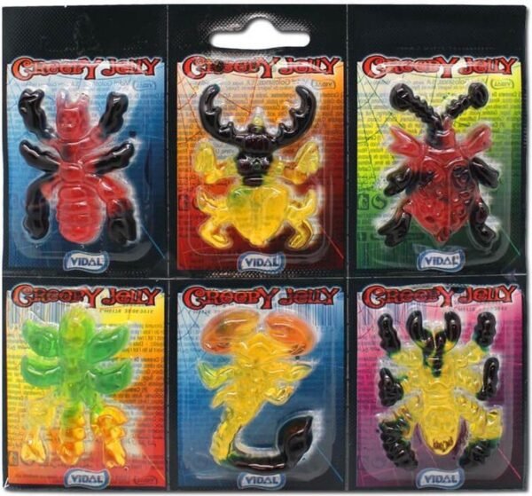 Creepy Jelly’s 6 stuks - Afbeelding 2