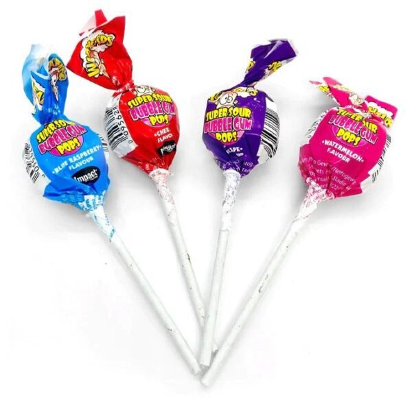 Warheads Super Sour Bubblegum Lolly