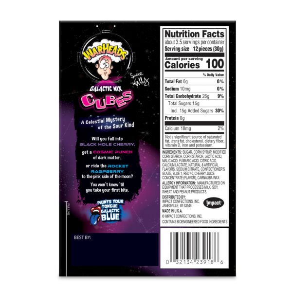 Warheads Galactic box - Afbeelding 2