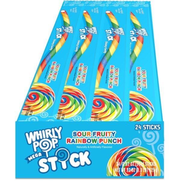 Whirly Pop Sour Rainbow Stick - Afbeelding 2