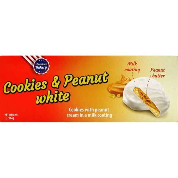 Peanutbutter Cookies & White Chocolate