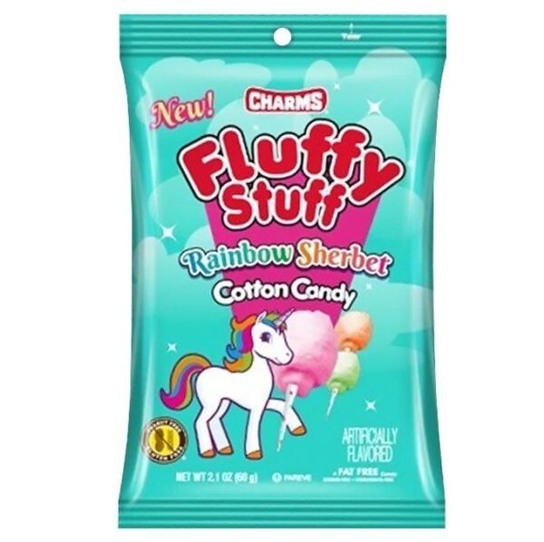 Fluffy Stuff Cotton Candy Rainbow