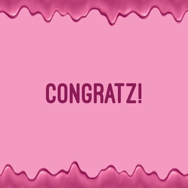 Kaartje – Congratz!