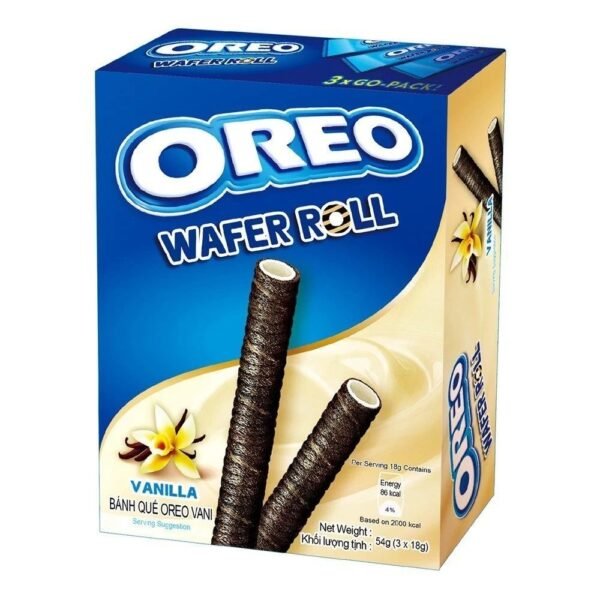 Oreo Vanilla Wafer Rolls