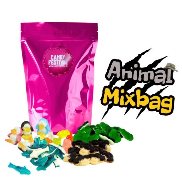 Animal Mix Candy Bag