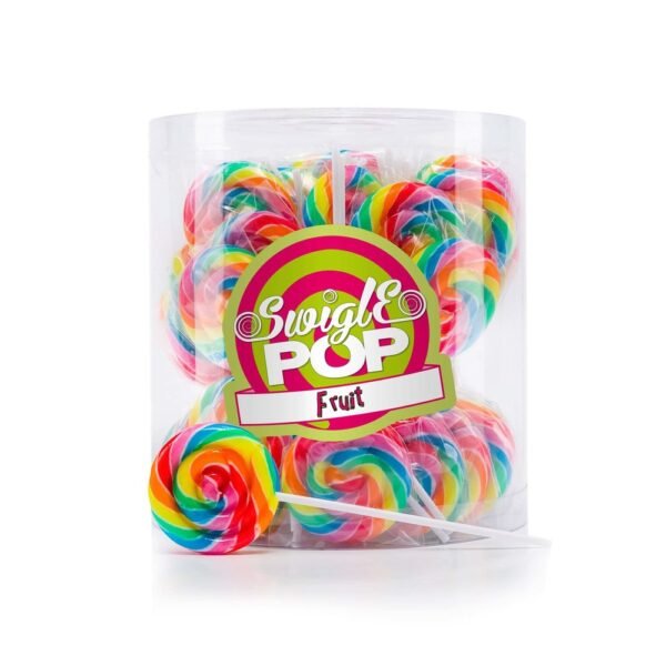 Mini Rainbow lolly, 50 stuks